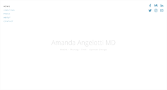 Desktop Screenshot of amanda-angelotti.com